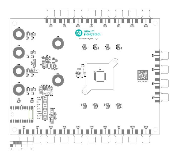 Schaltungsanordnung - Analog Devices Inc. MAX32000 Evaluierungskit